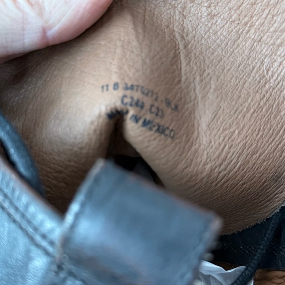 Frye Veronica Flex Combat Boot in Antique Brown Size 11 - Picture 9 of 9